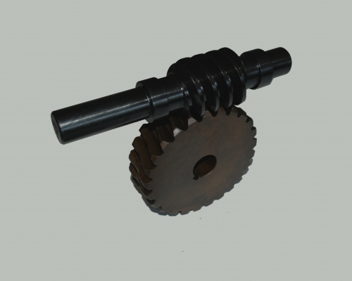 蝸輪，蝸桿副